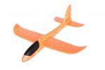DE 0455 Планер большой, размах крыльев 48 см (оранжевый) (Hand throwing plane orange)