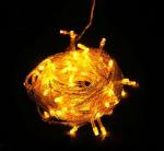 Рождественская гирлянда 10 м (100 лампочек) желтая