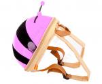 DE 0185 Ранец детский «ПЧЕЛКА» сиреневый Bumble bee backpack violet