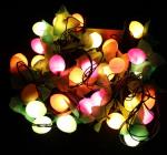 Рождественская гирлянда "Фрукты" 3 м (28 лампочек) цветная