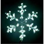 Светящаяся "Снежинка" белая,  IL-SN1305W