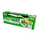 Зубная паста Dabur Herb'l с лимоном и мятой в комплекте с зубной щеткой