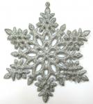 Декоративная снежинка, цвет серебро, арт. СПГ150002