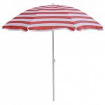Зонт пляжный 001-025 красный/белый р 180см