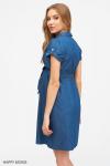 Платье для беременных и кормящих из тенсела