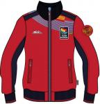 W04151G-RN131 Куртка тренировочная женская (красный)