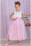 Воздушное платье Зефир розовое  zfr001