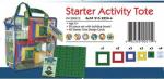 Конструкторы WEDGITS Starter Activity Tote: в сумочке 20 деталей, доска,. Набор карточек. Возраст 2+ Состоит из:Ромб - 1 большой зеленый (15х15см), 2 красных (12.5х12.5см), 3 синих (10х10см), 5 желтых (7.5х7.5см), 5 зеленых (5х5см)Кристалл (октаэдр) - 4 б