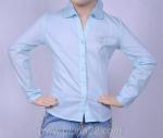 Блуза голубая 323670