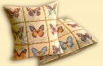 Коллекция бабочек 50*50 см - чехол для подушки