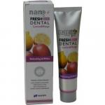 Зубная паста Fresh Dental Nano с серебром и натуральными экстрактами фруктов Лимон и Манго, 160 г