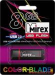 Флэш-диск USB 8GB Mirex KNIGHT BLACK (блистер)