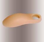 Защитная накладка силиконовая для сустава пальца стопы.