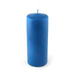 Свеча пеньковая, 5х11 см, синяя, время горения 25 ч (кор 25 шт)