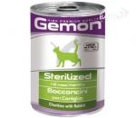 Gemon Cat Sterilised консервы для стерилизованных кошек кусочки кролика 415 г