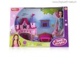 Dolly Toy Замок для куклы Сказочная история (46х12х31,5 см, свет, звук, кукла 27 см, мебель)