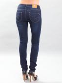 221285 джинсы женские 19341, Blue denim SY711X str., w. garment