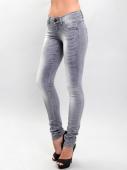 130036 джинсы женские 19492/EUM, Grey denim str., w.grey