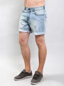 130660 шорты мужские 08123/N, Blue denim, w.light