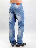 130557 джинсы мужские 0965/N, Blue denim TT1367B str., w.light