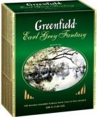 Чай Greenfield Earl grey fantasy 100 пак.