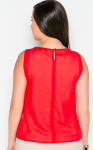 Блуза женская Красная вуаль
