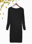 2053-4 платье женское, черное