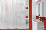 Занавеска (штора) для ванной комнаты пластиковая 180х180 см Rogai