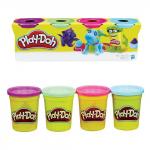 Пластилин PLAY-DOH Hasbro  4 цв., 546 г, баночки в коробке, B5517