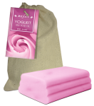 Мыло Йогурт и розовое масло в холщевом мешочке 100 г 5020