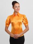 4117-4 блузка женская, оранжевая