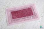 Мягкий коврик для ванной комнаты 50х80 см Belorr pink