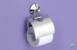 Держатель для туалетной бумаги закрытый с вакуумной системой крепления Real