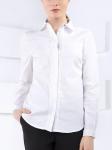 Блуза м. 1140680hc1601 блузочная ткань цв. Белоснежный
