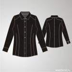 блузка жен LS 1879 BLACK