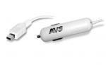 A78030S Автомобильное зарядное устройство AVS с mini USB CMN-213 (1,2А) (вместо A80520S - CMR 203)
