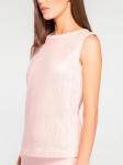 Блуза м. 3140160az0515 иск.кожа с перфорацией цв. светло-розовый