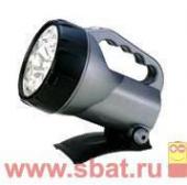 Фонарь-прожектор Космос 9199LED (акк. 4V 3Ah) 12св/д (250lm), зеленый/пластик, индикатор зарядки