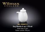 Бутылка для соуса 170 мл WILMAX фарфор     (6) (96)     WL-996015