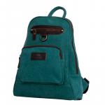 П8001-09 зеленый рюкзак брезент