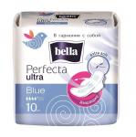 Прокладки женские гигиенические супертонкие bella Perfecta Ultra Blue, 10 шт./уп.