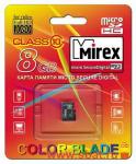 Флэш-карта microSDHC 8GB class10 MIREX без адаптера