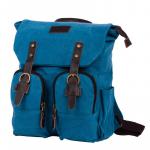 П3788-04 синий рюкзак брезент