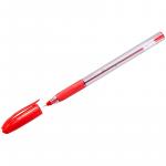 Ручка шариковая Berlingo Triangle 110 красная, 0,7 мм, грип, CBp_07112