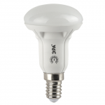 Лампа светодиодная ЭРА, 6(50)Вт, цоколь E14,рефлект., тепл. бел., 30000ч, LED smdR50-6w-827-E14