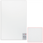 Белый картон грунтованный для живописи 50х80 см, толщ. 2 мм, акриловый грунт, двустор, шк 5852