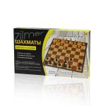 Zilmer Настольная игра "Шахматы" (25х15х3,5 см, картон/дерево)