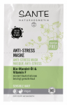 Маска анти-стресс для чувствительной кожи c маслом Миндаля и Витамином F. SANTE, 2*4мл, саше