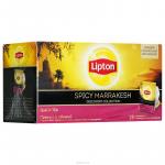Lipton Spicy Marrakesh черный чай в пакетиках, 25 шт.