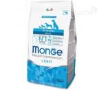 Monge Dog Speciality Light корм для собак всех пород низкоколорийный лосось с рисом 2,5 кг
